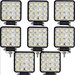 Set 8 x proiector LED auto offroad 48W 12/24v